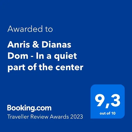 Apartment Anris & Dianas Dom - In A Quiet Part Of The Center